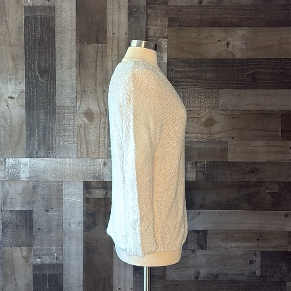 Urban Outfitters v-neck knit sweater medium cream boho neutral gorpcore fall - Picture 8 of 10